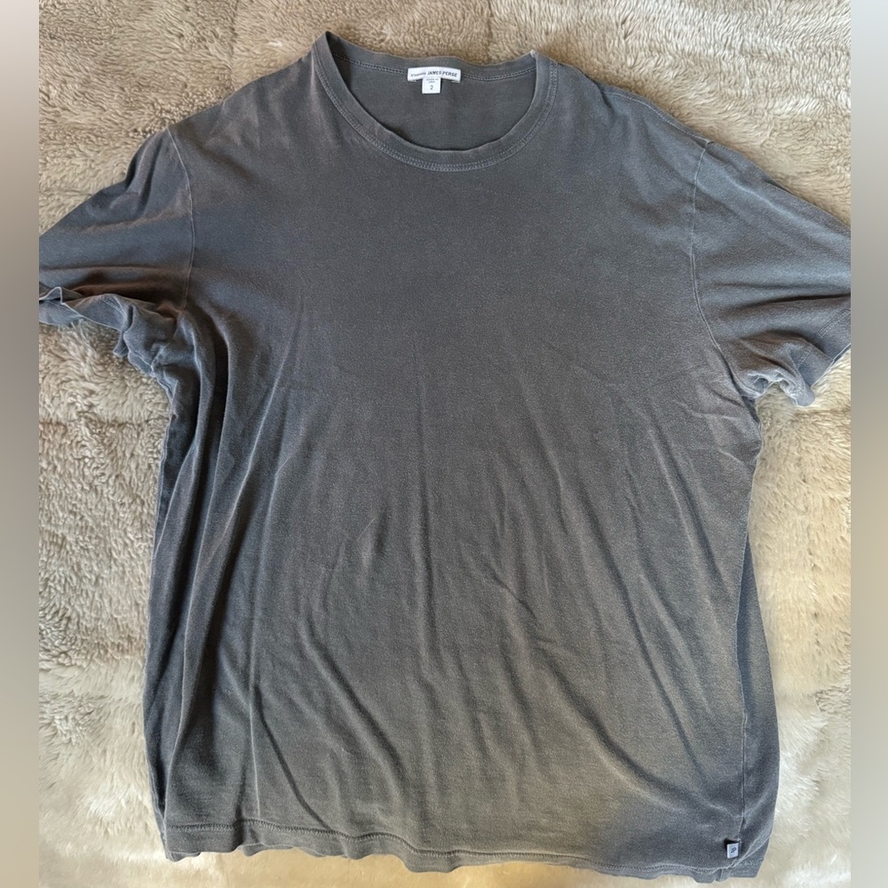 James Perse Tee Shirt - Gray Size 2